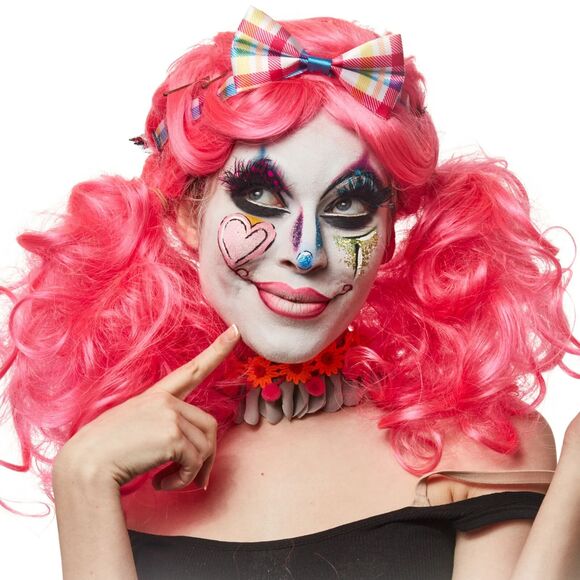 Glitter Sticks Makeup Set 5 Colors with Sharpener Made in USA by Rubies - Picture 2 of 12